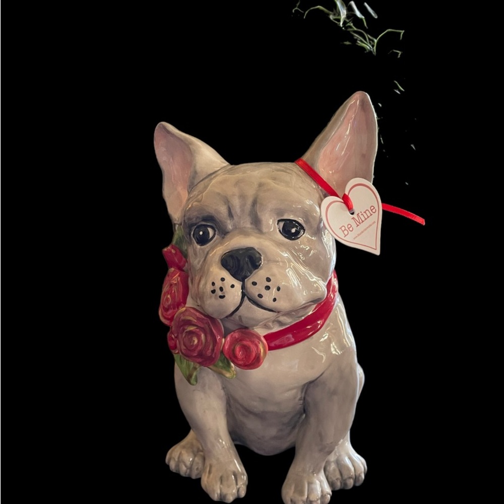 Blue Sky Ceramic French Bulldog